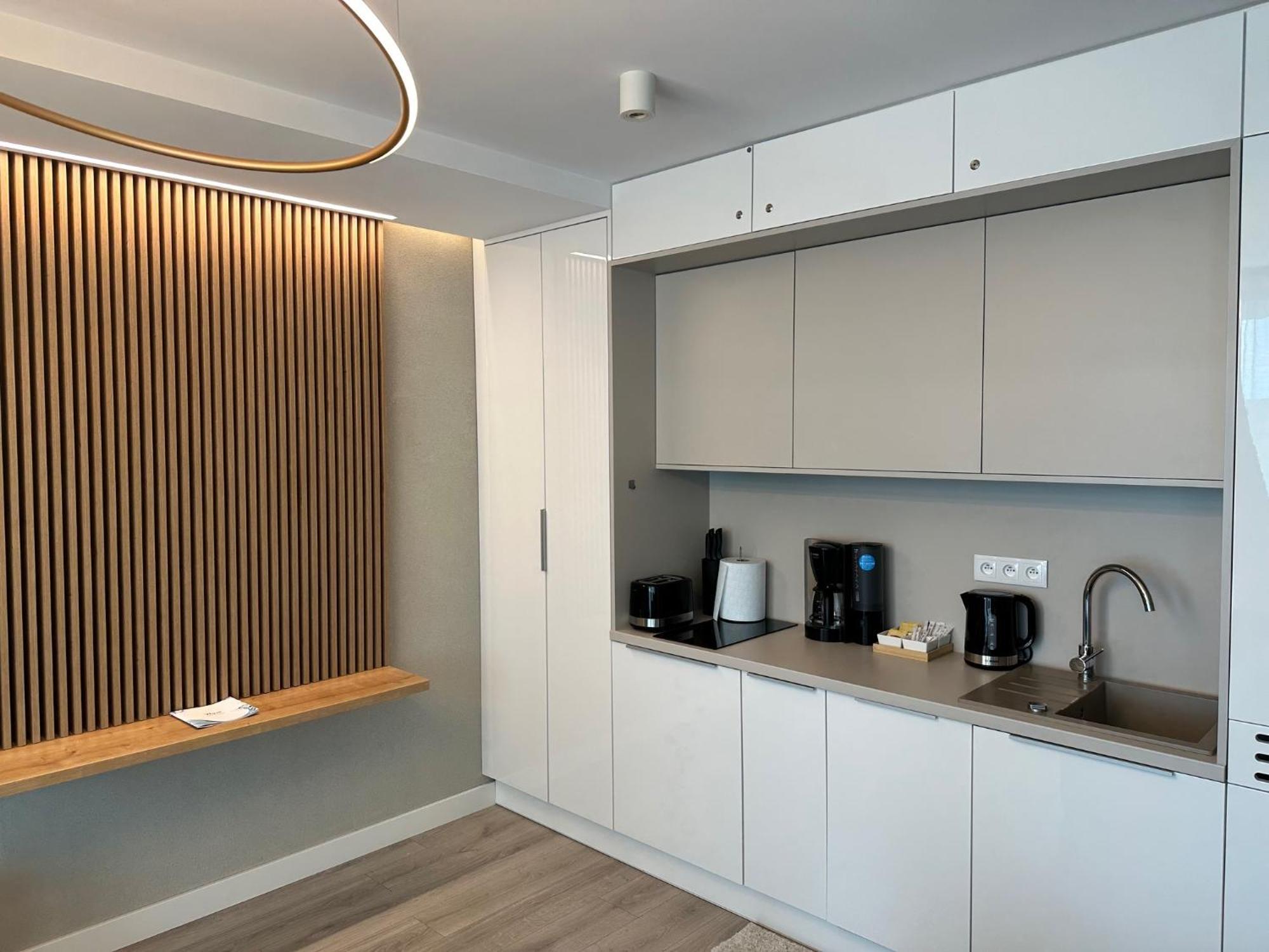 Апартаменты Sunny Haven Wave Sea View Мендзыздрое Экстерьер фото