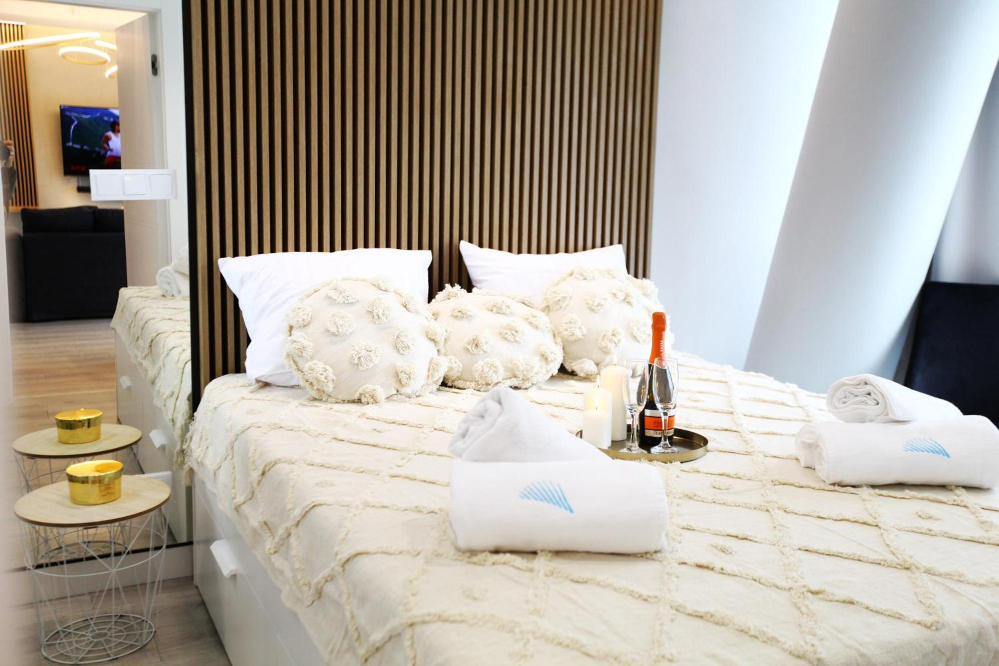 Апартаменты Sunny Haven Wave Sea View Мендзыздрое Экстерьер фото